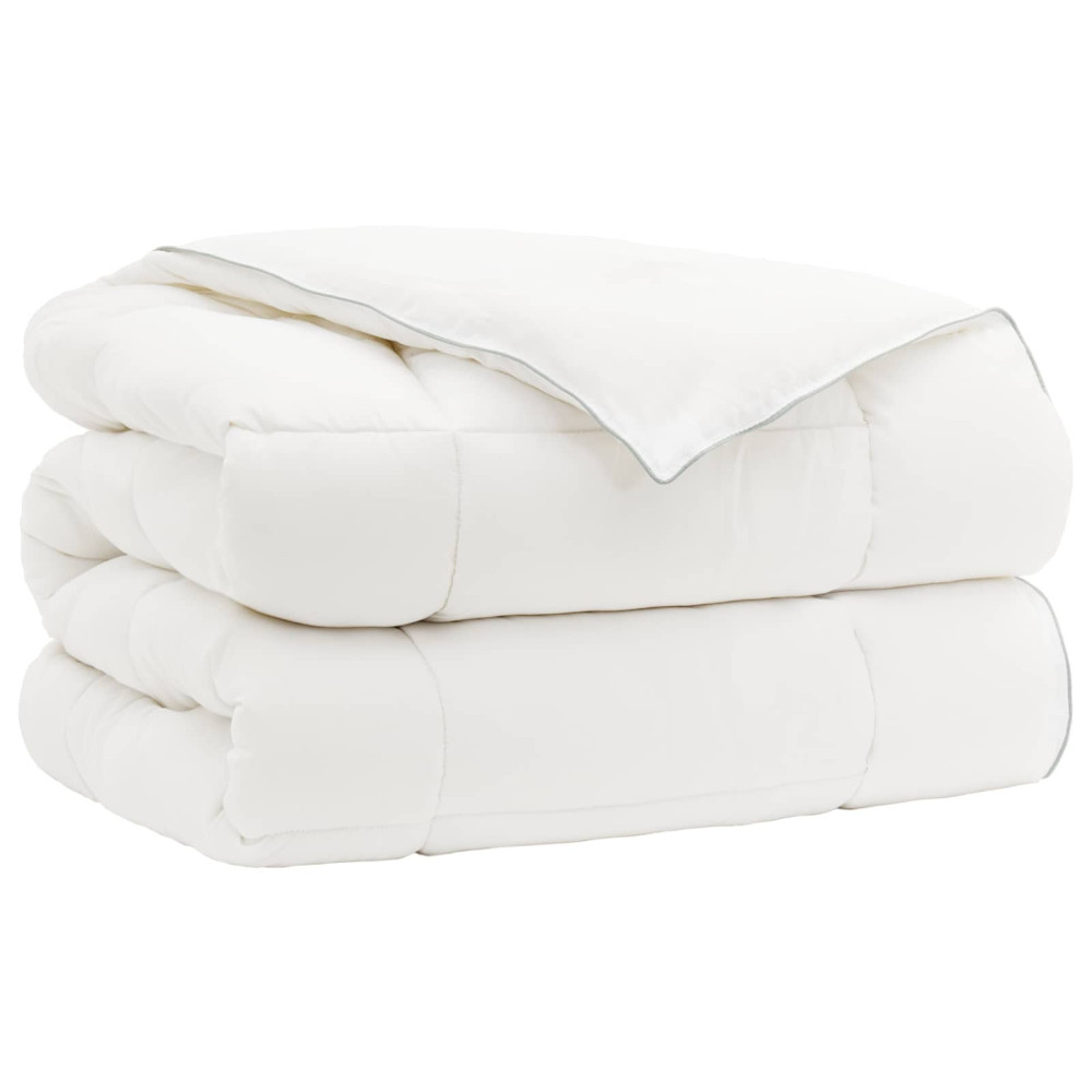 Produktbild för Duntäcke TRIER 220x260 cm 4 årstider 350 GSM Vit Hypoallergen