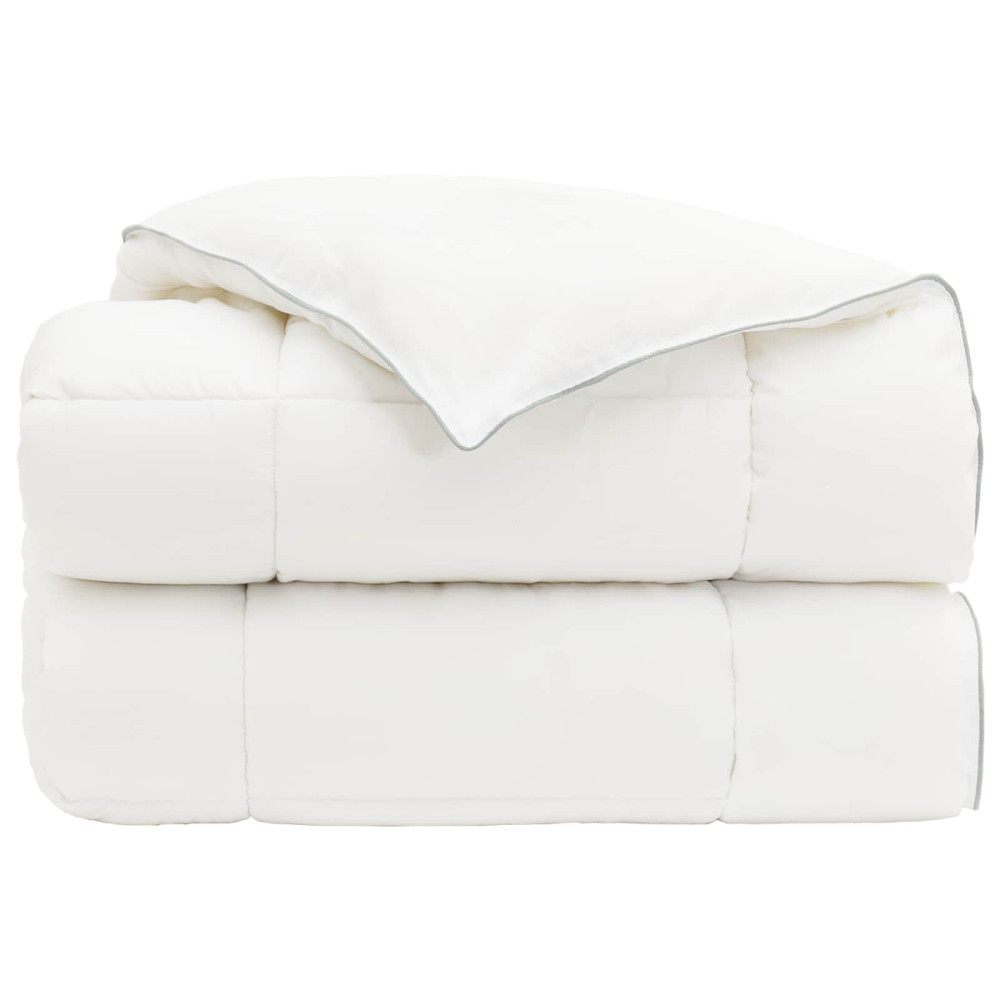 Produktbild för Duntäcke TRIER 220x260 cm 4 årstider 350 GSM Vit Hypoallergen