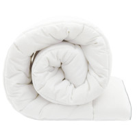 Produktbild för Duntäcke TRIER 240x260 cm 4 årstider 350 GSM Vit Hypoallergen