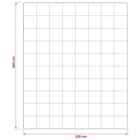 Produktbild för Duntäcke TRIER 220x260cm 4 årstider 140+220GSM Vit 2-i-1 Design