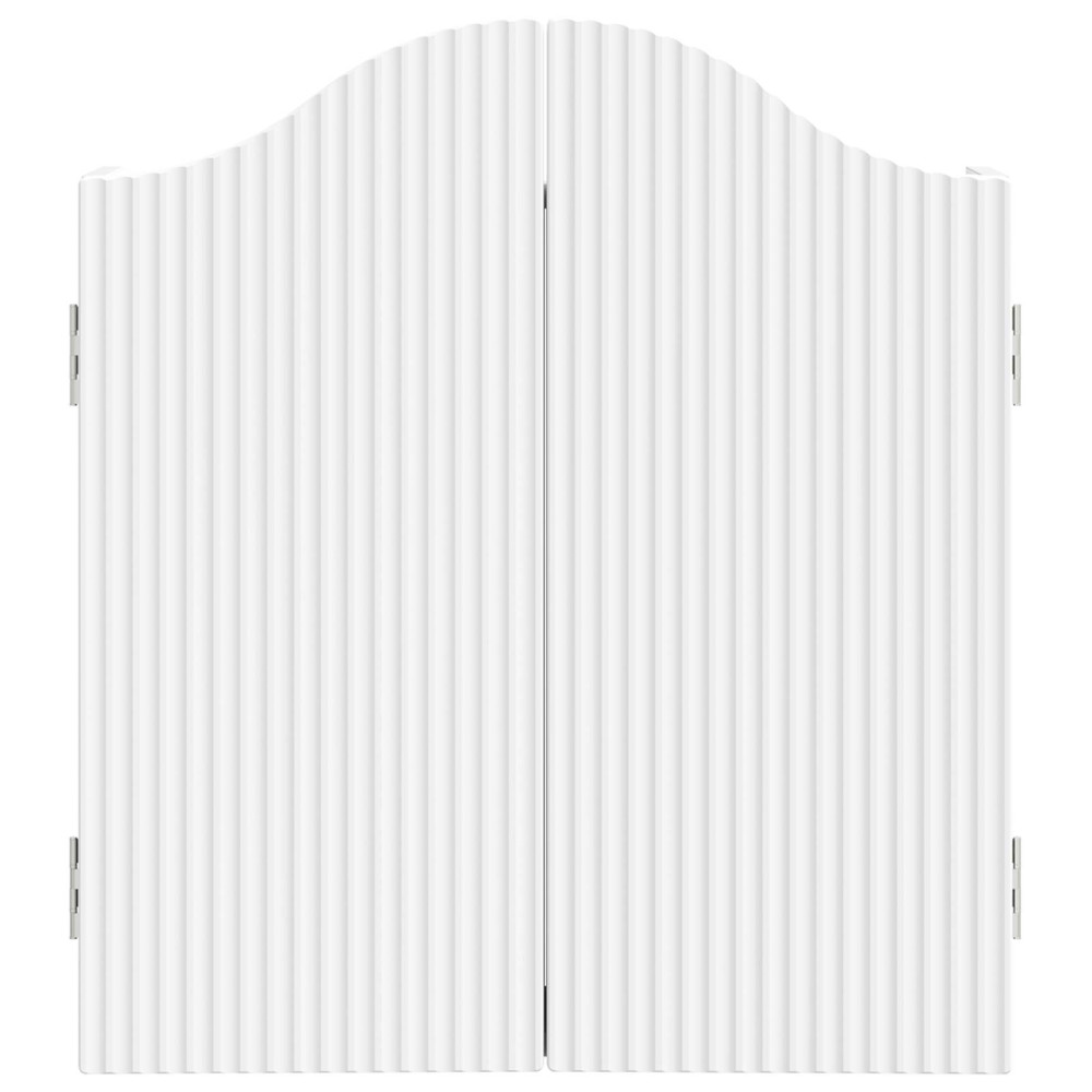 Produktbild för Darttavla Skåp Vit 56 x 12 x 63 cm Konstruerat trä