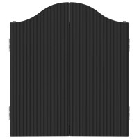 Produktbild för Darttavla Skåp Svart 56 x 12 x 63 cm Konstruerat trä