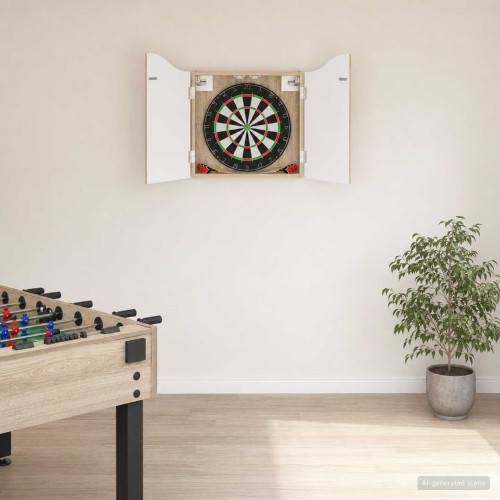 vidaXL Darttavla Skåp Sonoma-ek 56 x 12 x 63 cm Konstruerat trä