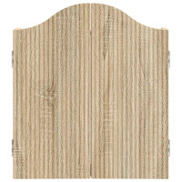 Produktbild för Darttavla Skåp Sonoma-ek 56 x 12 x 63 cm Konstruerat trä