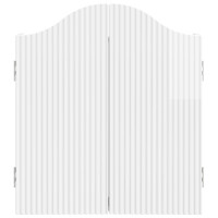 Produktbild för Darttavla Skåp Vit högglans 56 x 12 x 63 cm Konstruerat trä