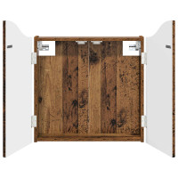 Produktbild för Darttavla Skåp Gammalt trä 56 x 12 x 63 cm Konstruerat trä