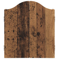 Produktbild för Darttavla Skåp Gammalt trä 56 x 12 x 63 cm Konstruerat trä