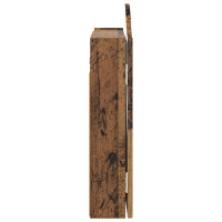 Produktbild för Darttavla Skåp Gammalt trä 56 x 12 x 63 cm Konstruerat trä