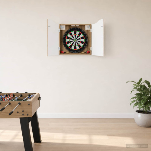vidaXL Darttavla Skåp Artisan-ek 56 x 12 x 63 cm Konstruerat trä