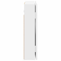 Produktbild för Darttavla Skåp Vit 56 x 12 x 53,5 cm Konstruerat trä