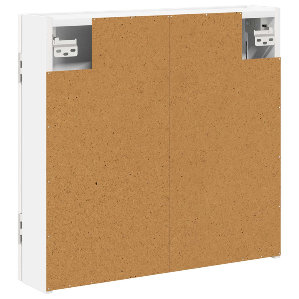 Produktbild för Darttavla Skåp Vit 56 x 12 x 53,5 cm Konstruerat trä