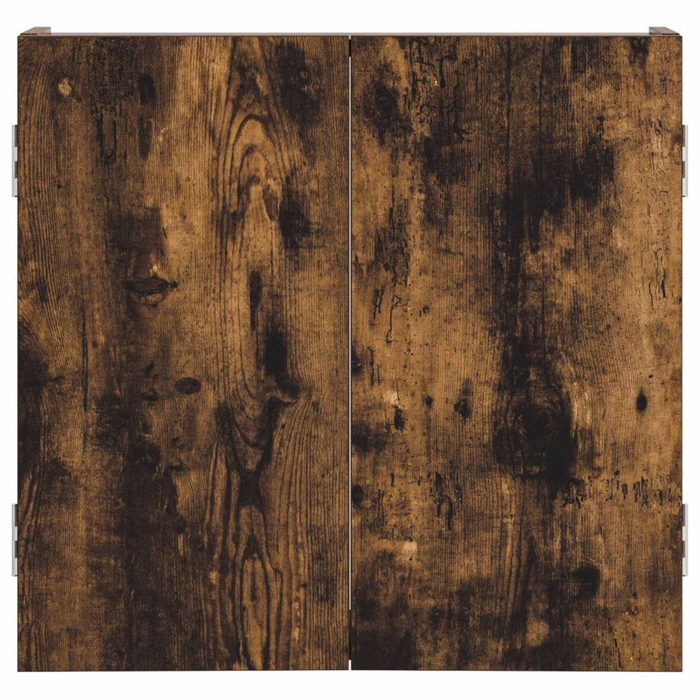 Produktbild för Darttavla Skåp Rökt ek 56 x 12 x 53,5 cm Konstruerat trä