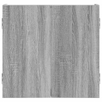 Produktbild för Darttavla Skåp Grå Sonoma 56 x 12 x 53,5 cm Konstruerat trä