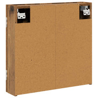 Produktbild för Darttavla Skåp Gammalt trä 56 x 12 x 53,5 cm Konstruerat trä