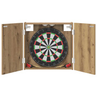 Produktbild för Darttavla Skåp Artisan-ek 56 x 12 x 53,5 cm Konstruerat trä