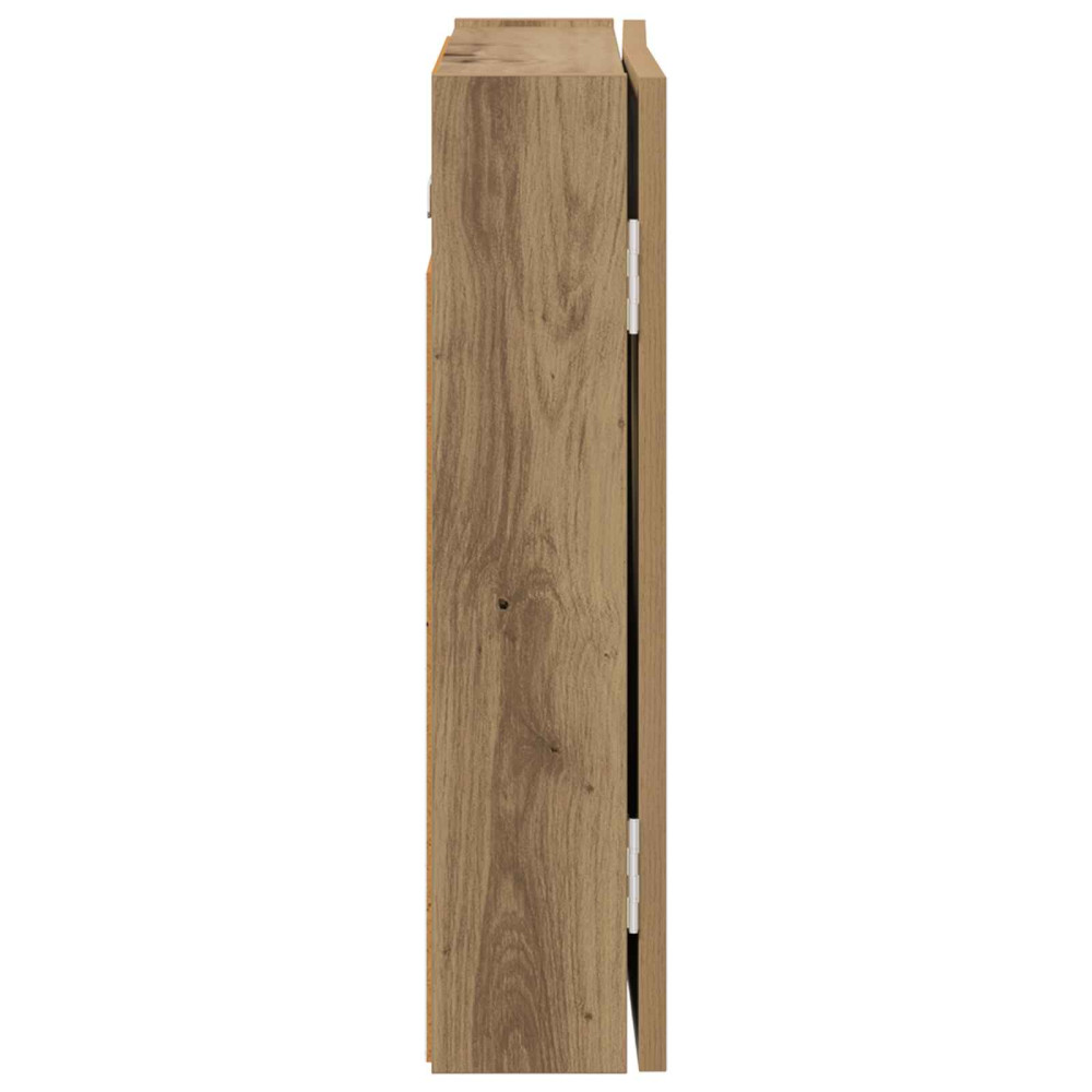 Produktbild för Darttavla Skåp Artisan-ek 56 x 12 x 53,5 cm Konstruerat trä
