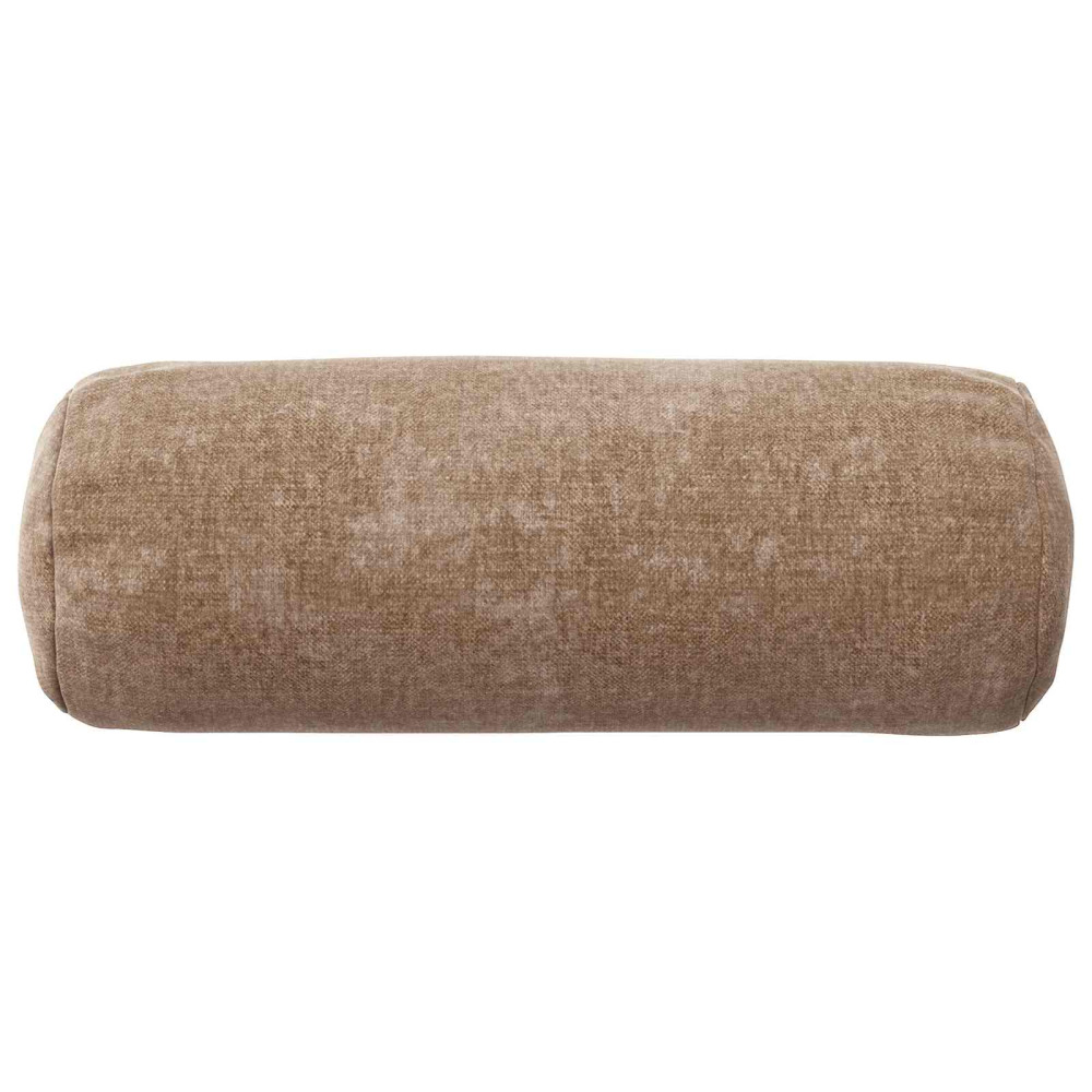 Produktbild för Kuddöverdrag 6 st HEERLEN Brun Ø 15 x 40 cm Chenilletyg