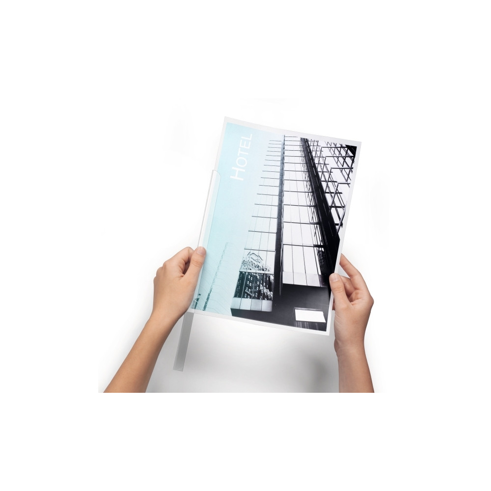 Produktbild för DURABLE - diabildspärm - för A4 - kapacitet: 60 ark - transparent (paket om 10)