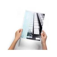 Produktbild för DURABLE - diabildspärm - för A4 - kapacitet: 60 ark - transparent (paket om 10)