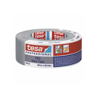 Produktbild för Silvertejp, TESA 74613, 50 mm x 50 m total tjocklek 180 µm k...
