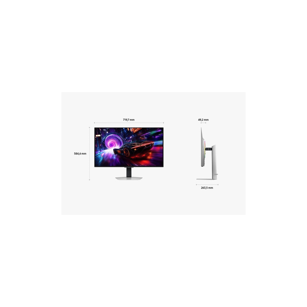Produktbild för Samsung Odyssey OLED G8 S32FG814SU - G81SF Series - OLED-monitor - 32" - HDR