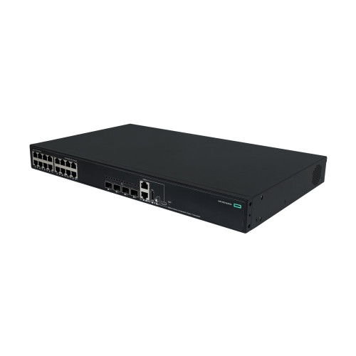 HP HPE Networking Comware 2150 16p 10M/100M/1G PoE+ 4p SFP+ 1G/10G 248W - switch - 16 portar - Administrerad - rackmonterbar