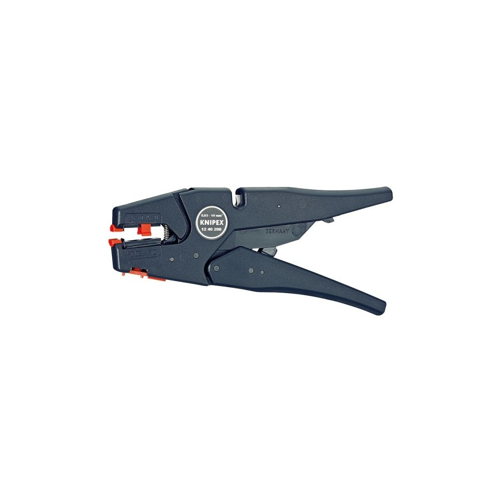 Produktbild för KNIPEX automatisk isolationsavbitare från 0,03 till 10mm² lä...