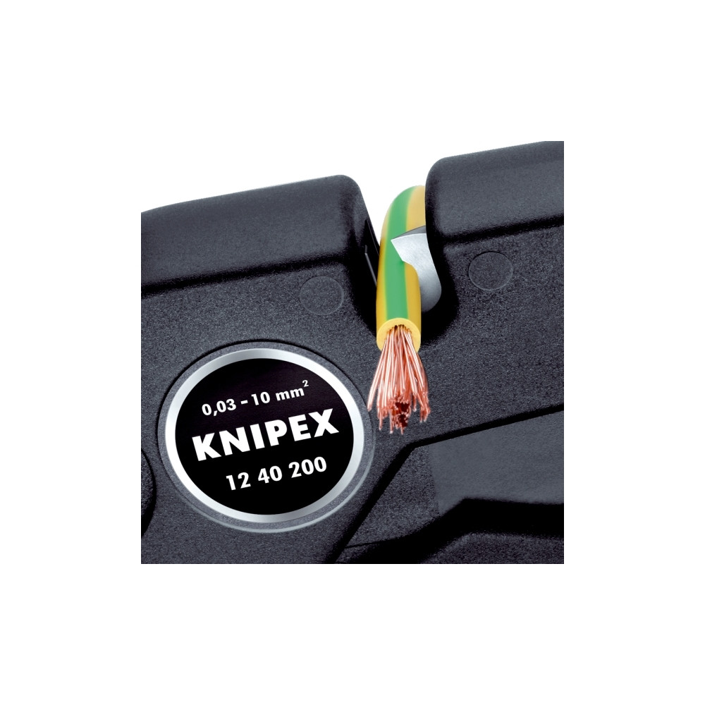 Produktbild för KNIPEX automatisk isolationsavbitare från 0,03 till 10mm² lä...