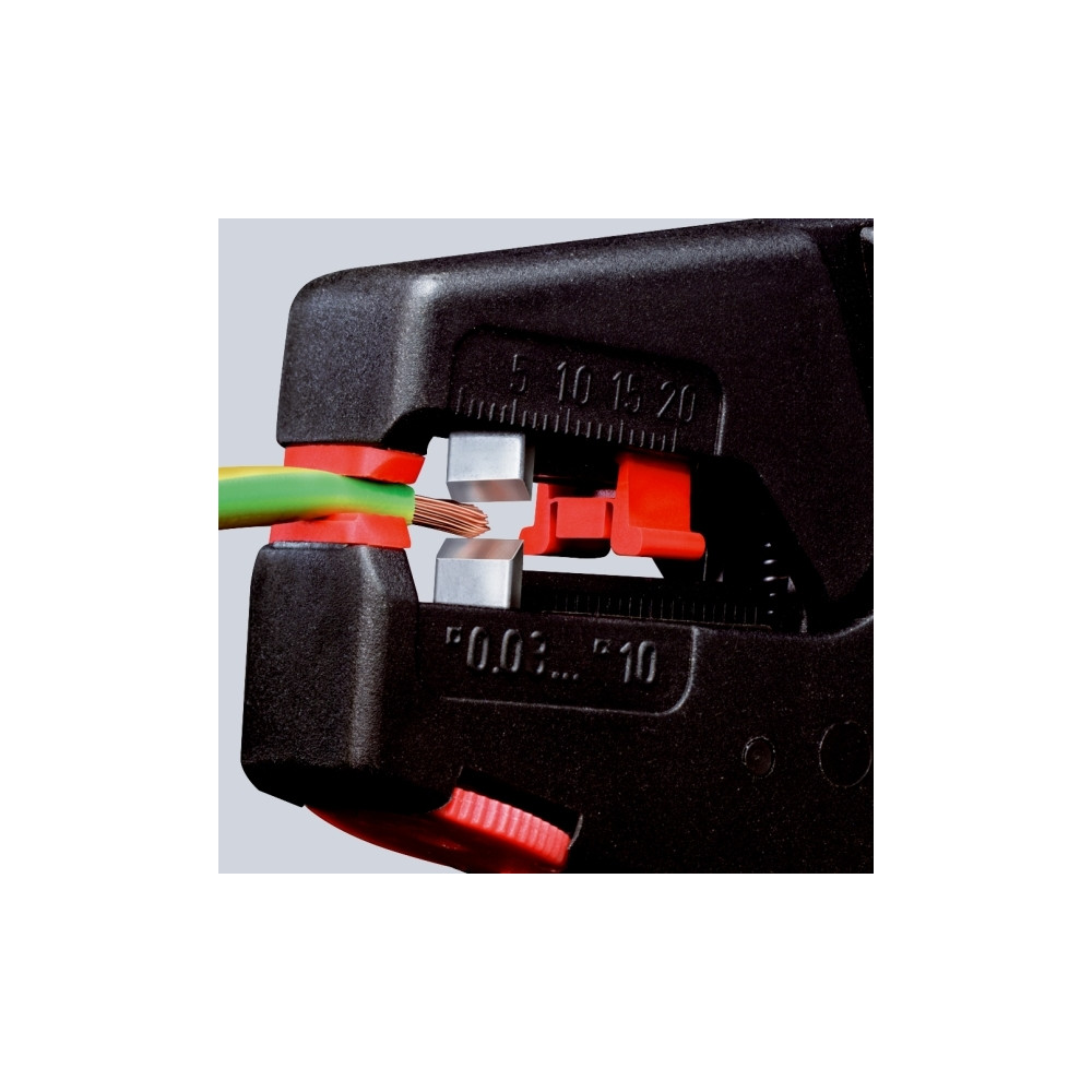 Produktbild för KNIPEX automatisk isolationsavbitare från 0,03 till 10mm² lä...