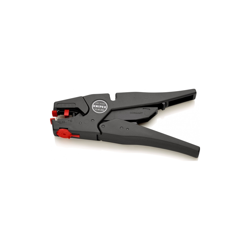 Produktbild för KNIPEX automatisk isolationsavbitare från 0,03 till 10mm² lä...