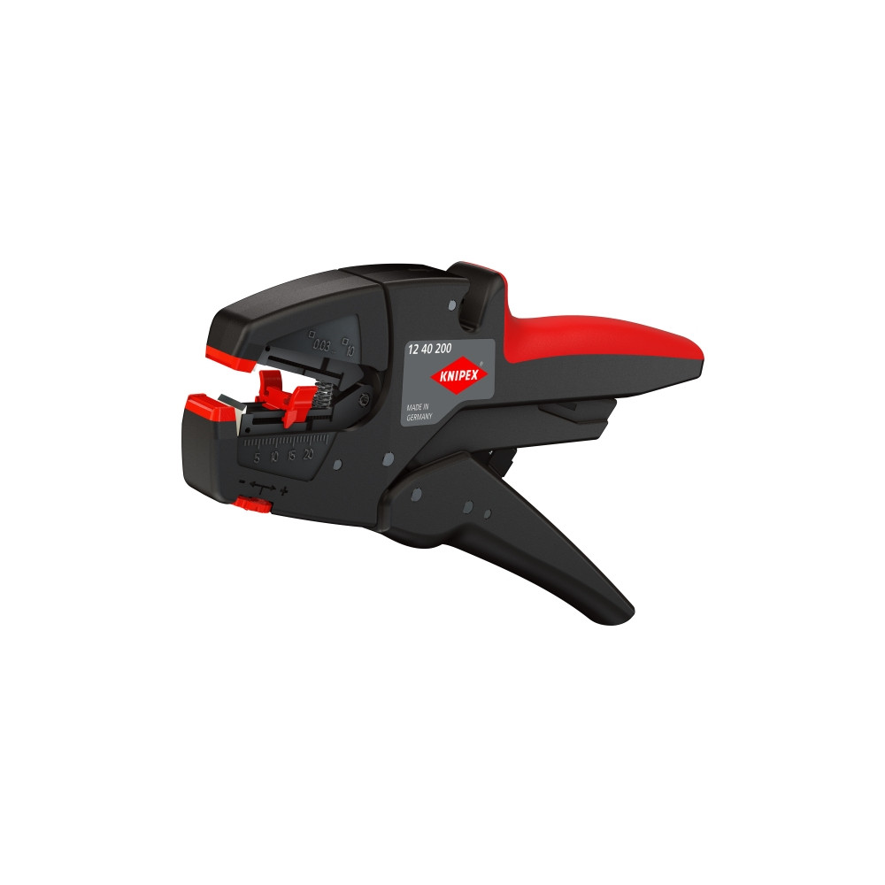 Produktbild för KNIPEX automatisk isolationsavbitare från 0,03 till 10mm² lä...