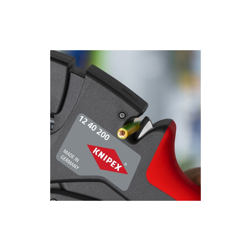 Produktbild för KNIPEX automatisk isolationsavbitare från 0,03 till 10mm² lä...