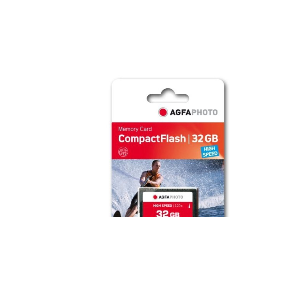 Produktbild för AgfaPhoto - flash-minneskort - 32 GB - CompactFlash