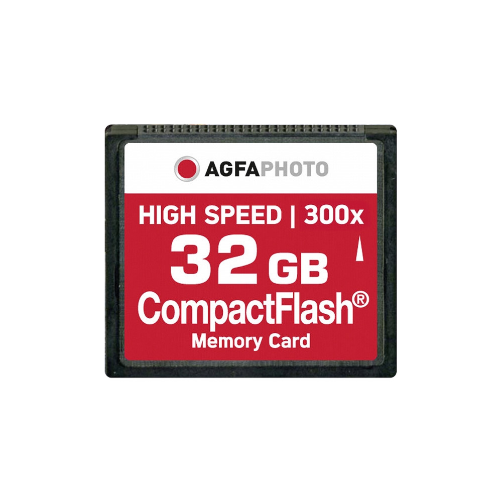 Produktbild för AgfaPhoto - flash-minneskort - 32 GB - CompactFlash