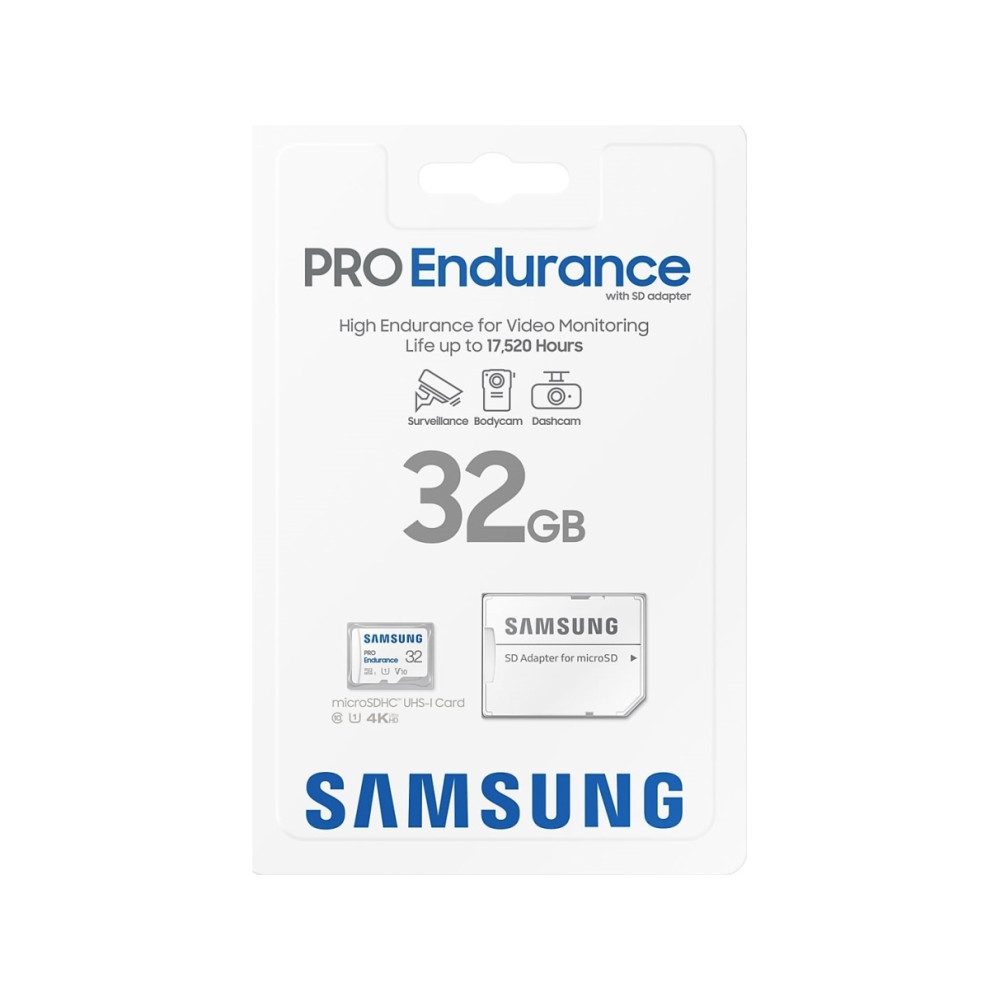 Produktbild för Samsung PRO Endurance MB-MJ32KA - flash-minneskort - 32 GB - microSDHC UHS-I