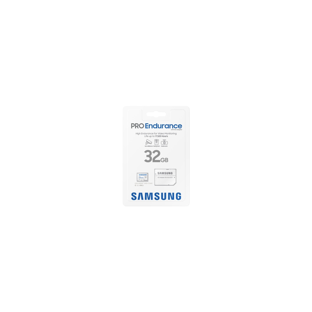 Produktbild för Samsung PRO Endurance MB-MJ32KA - flash-minneskort - 32 GB - microSDHC UHS-I