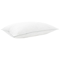 Produktbild för Täcke och kudde set 2 st 140x200 cm Sommar 140 GSM Ull Vit