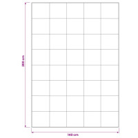 Produktbild för Täcke och kudde set 2 st 140x200 cm Sommar 140 GSM Ull Vit