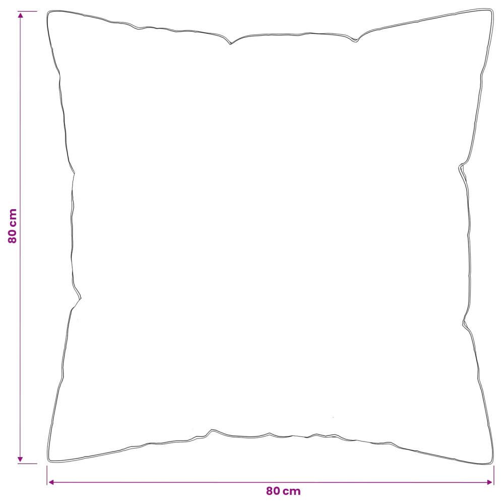 Produktbild för Täcke och kudde set 2 st 140x200 cm Sommar 140 GSM Ull Vit