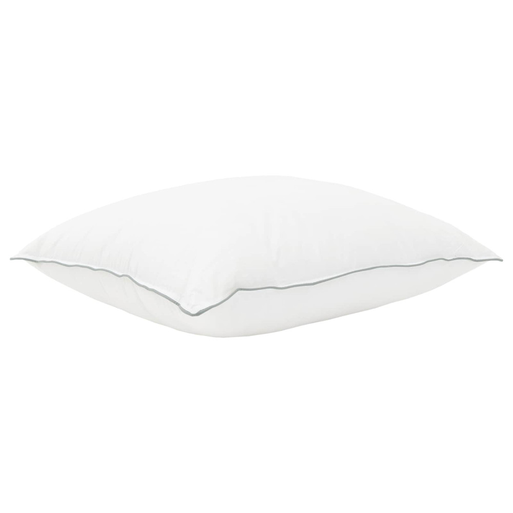 Produktbild för Täcke och kudde set 2 st 140x200 cm Sommar 140 GSM Ull Vit
