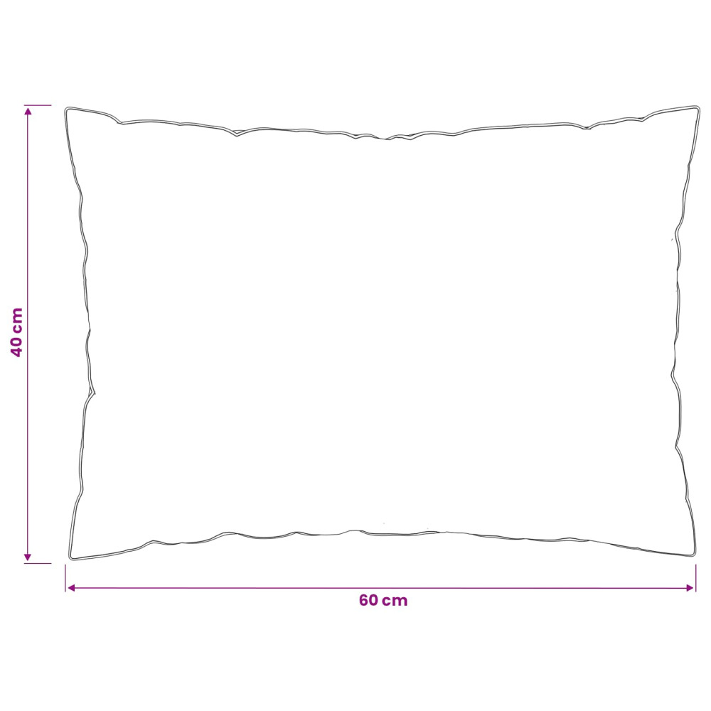Produktbild för Täcke och kudde set 2 st 150x200 cm Sommar 140 GSM Ull Vit