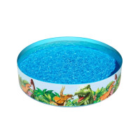 Produktbild för Bestway 55022, Pool med ram, 749 l, Rund, 2 År, PVC, Vinyl,...