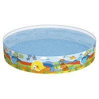 Produktbild för Bestway 55022, Pool med ram, 749 l, Rund, 2 År, PVC, Vinyl,...