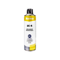 Produktbild för KEMA Siliconespray SC-4 500 ml spray för smörjning av plastl...