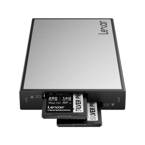 Lexar Media Lexar USB 3.2 Gen2 Professionellt arbetsflöde Dual SD UHS-II