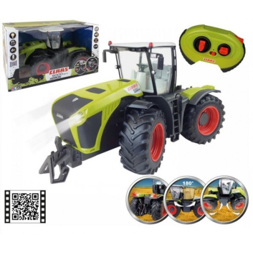 MALIK Happy People radiostyrd traktor Claas Xerion 5000 med rotera...