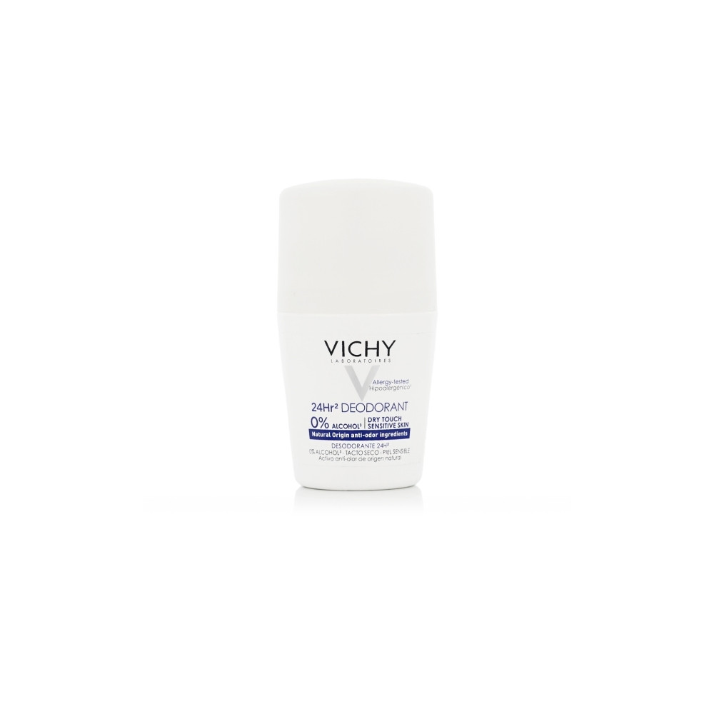 Produktbild för Vichy Aluminium Salt Free Deodorant Roll On 50ml 24 Hour Pro...