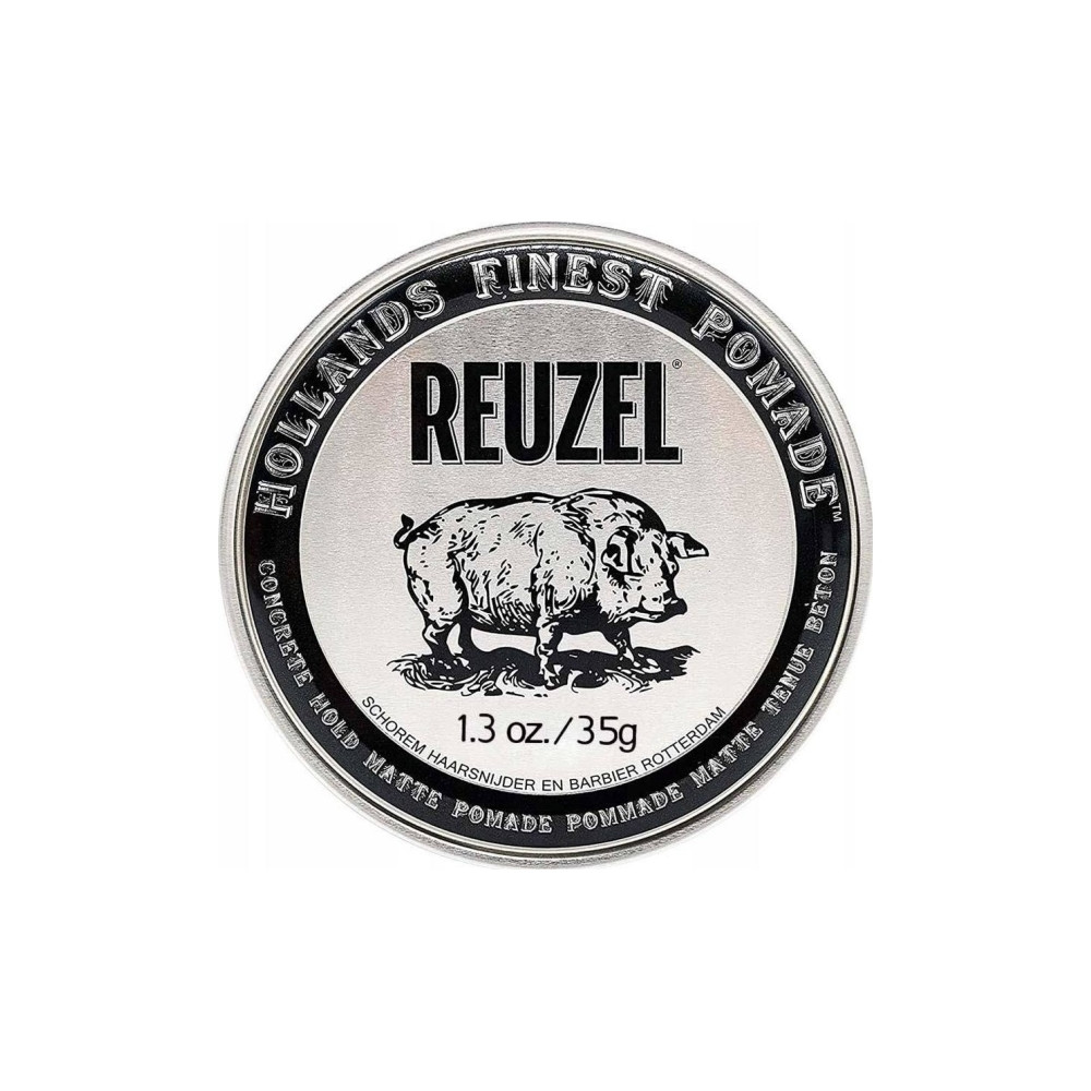 Produktbild för Reuzel Concrete Matte Pomade Strong All Day Hold Water Solub...