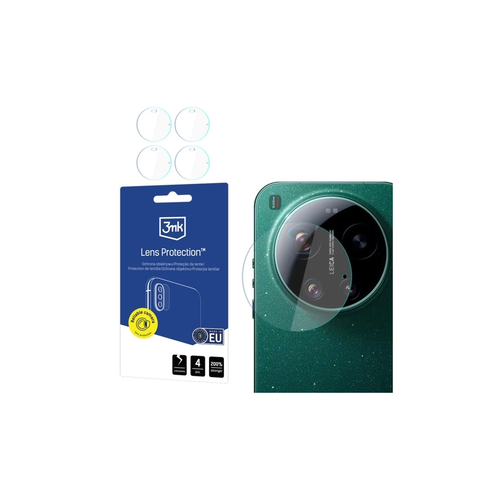 Produktbild för 3mk Lens Protection™ hybrid kameralinsglas till Xiaomi 17 Ul...