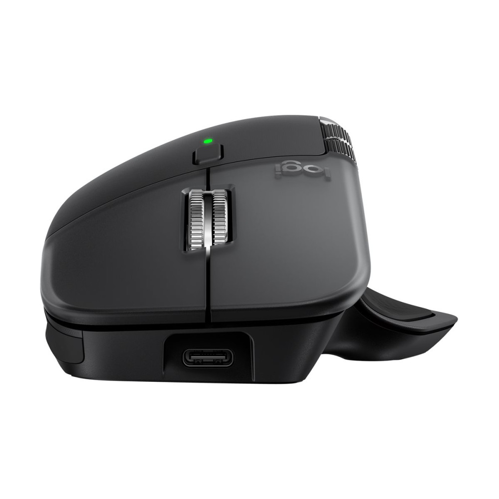 Produktbild för Logitech MX Master 4 for Mac - mus - Bluetooth, 2.4 GHz - space black